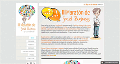 Desktop Screenshot of maratonsocialbusiness.com